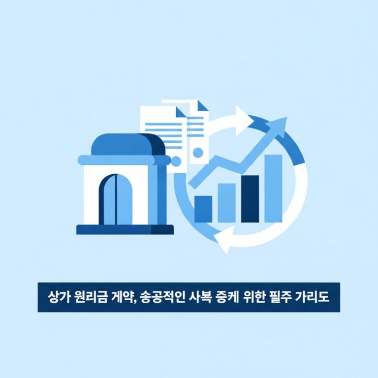 상가 권리금 계약, 성공적인 사업 승계를 위한 필수 가이드