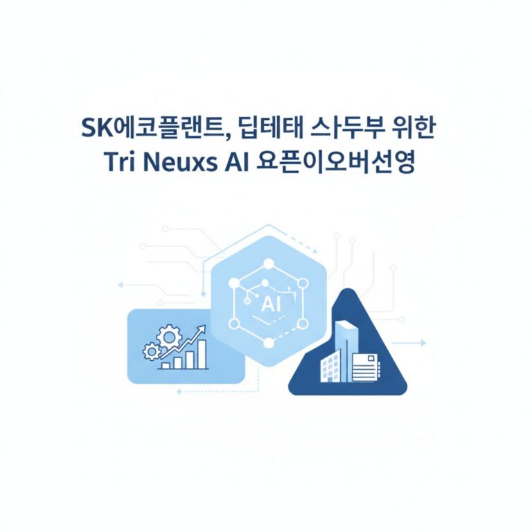 SK에코플랜트, 딥테크 스타트업 위한 Tri Neuxs AI 오픈이노베이션