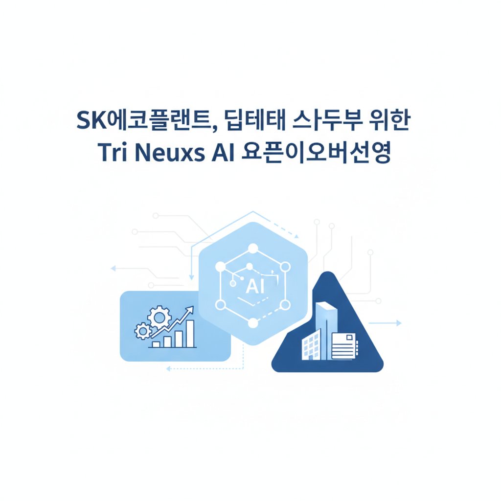SK에코플랜트, 딥테크 스타트업 위한 Tri Neuxs AI 오픈이노베이션