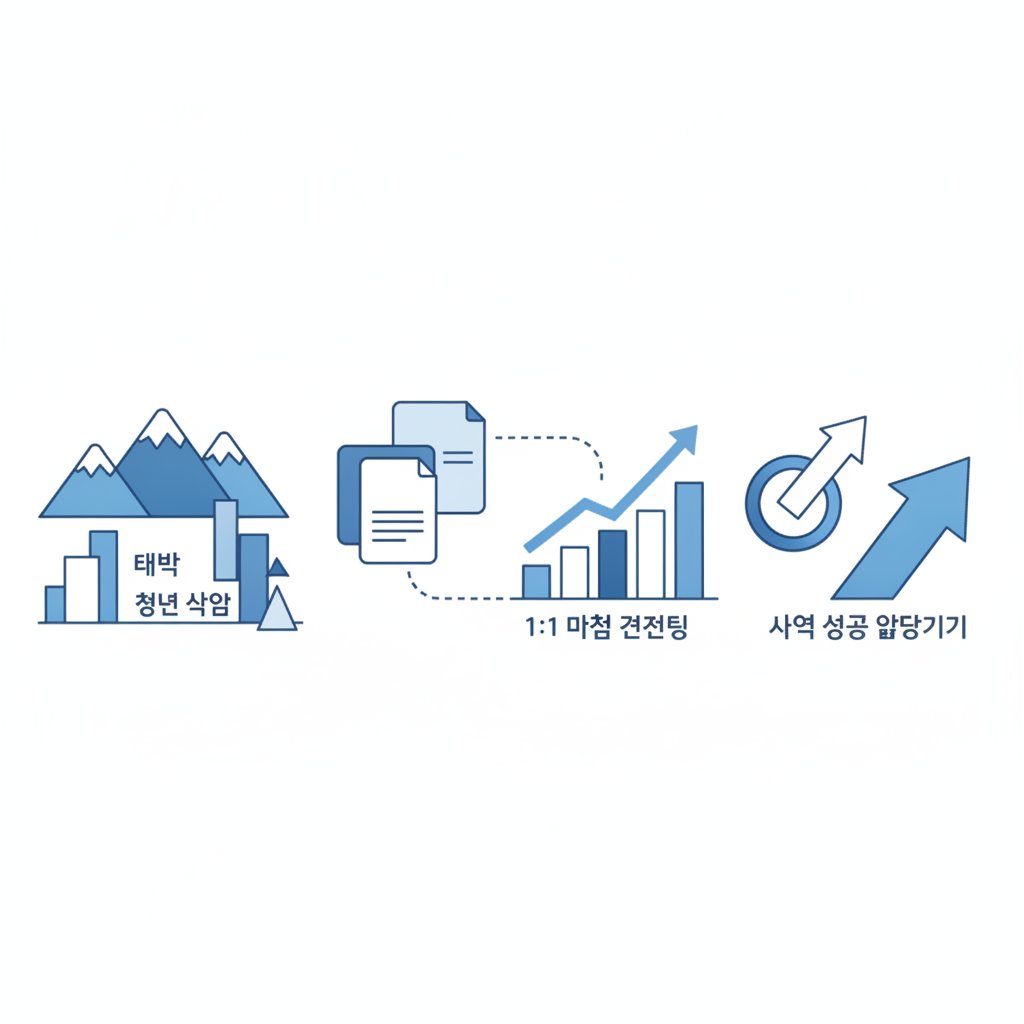 태백 청년 창업, 1:1 맞춤 컨설팅으로 사업 성공 앞당기기