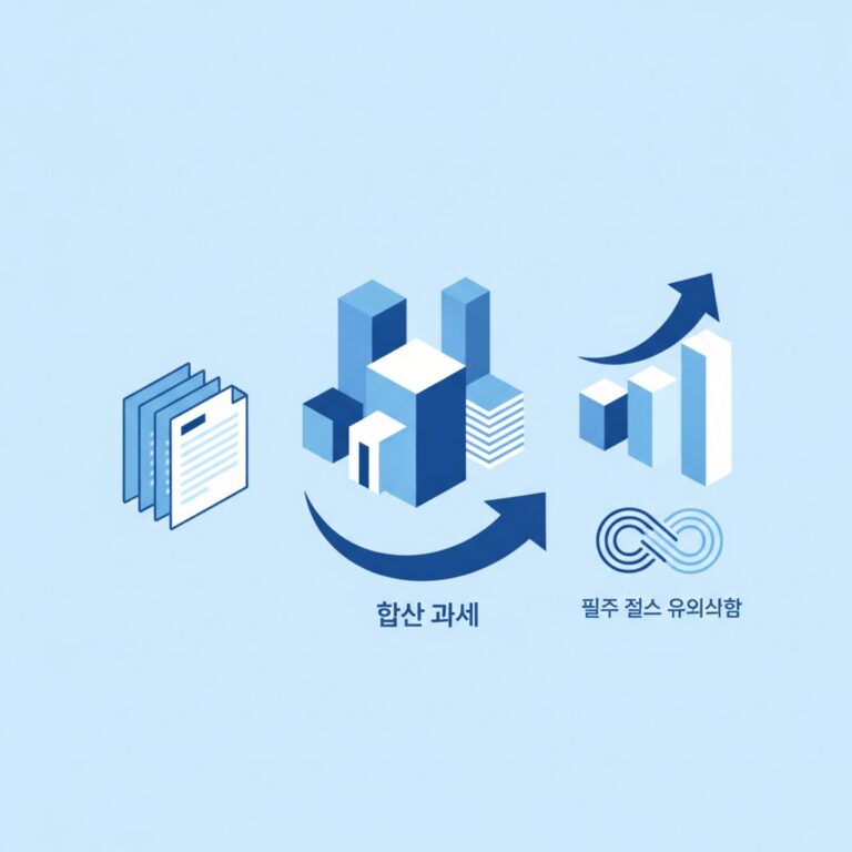 사업자등록 추가 시 종합소득세 합산 과세와 필수 절세 유의사항