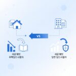 주택임대 vs 일반임대 비교